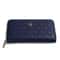 CH Vintage Style Large Capacity Women Long Wallet With Zipper Closure 8