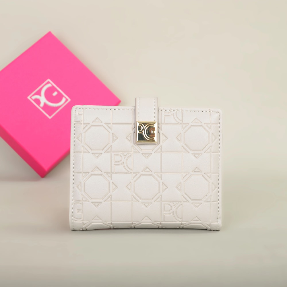 Classic Retro Letter Print Womens Wallet Portable Card Holder Coin Purse 9