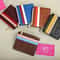 Retro Monogram Button Folding Womens Wallet Compact Card Holder 4