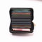 PU Leather Business Card Holder Wallet Multi Card Organizer With Coin Pocket 4