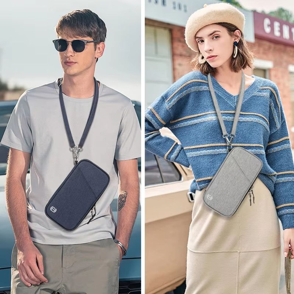 Large Capacity Travel Wallet Passport Holder Card And Ticket Organizer 2