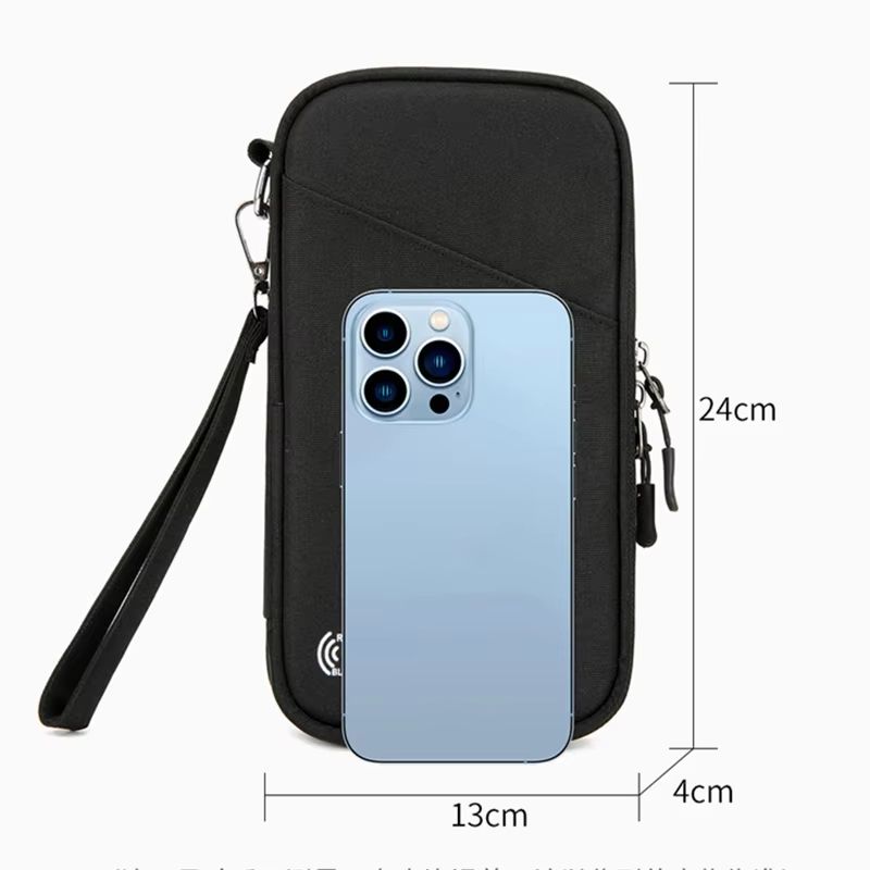 Large Capacity Travel Wallet Passport Holder Card And Ticket Organizer 4