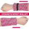 Unisex Cotton Wrist Wallet Pouch For Running Gym Cycling And Everyday Fitness 3