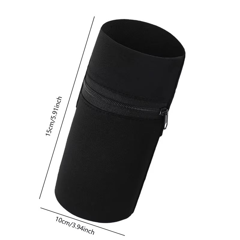 Unisex Cotton Wrist Wallet Pouch For Running Gym Cycling And Everyday Fitness 7