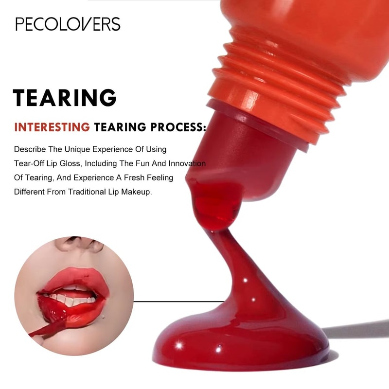 Peel Off Lip Tint Waterproof Matte Long Lasting Lip Stain Gloss 2