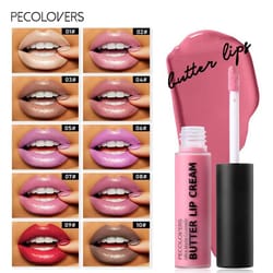 butter silky hydrating lip gloss long lasting pink red liquid lipstick