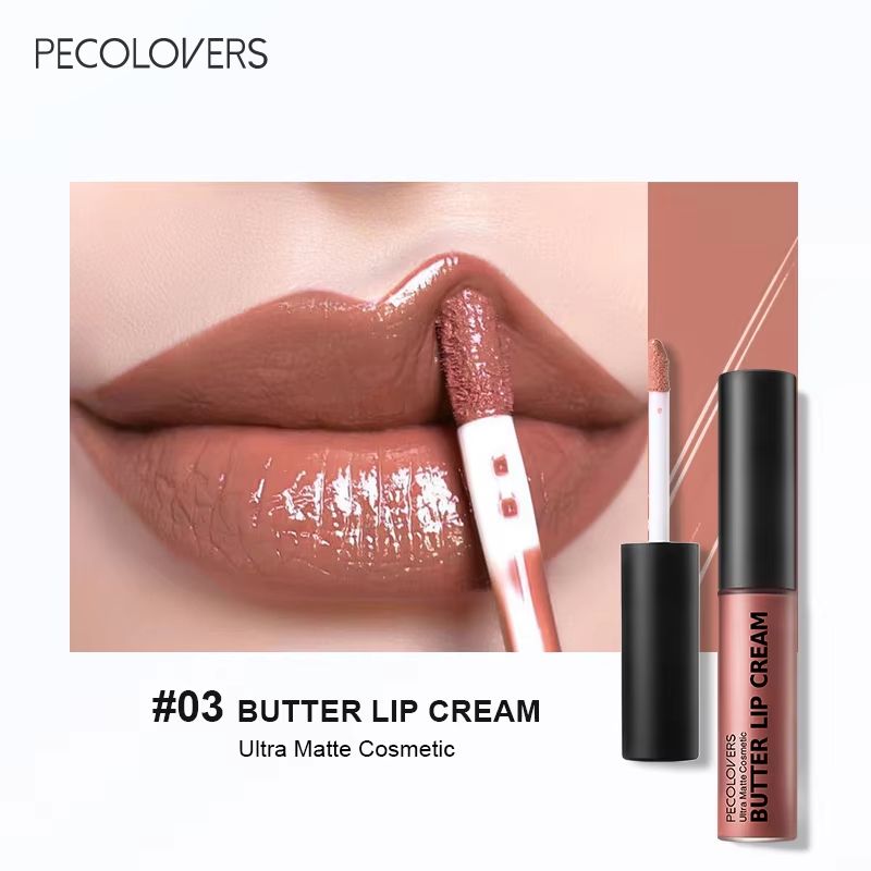 Butter Silky Hydrating Lip Gloss Long Lasting Pink Red Liquid Lipstick 9