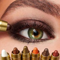 double head metallic eyeshadow stick diamond shimmer highlighter pencil