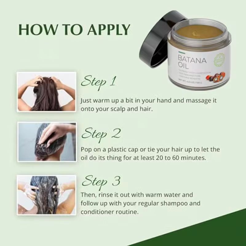 Pure Batana Oil For Hair Growth Natural Scalp Repair And Deep Nourishing Hair Treatment 4