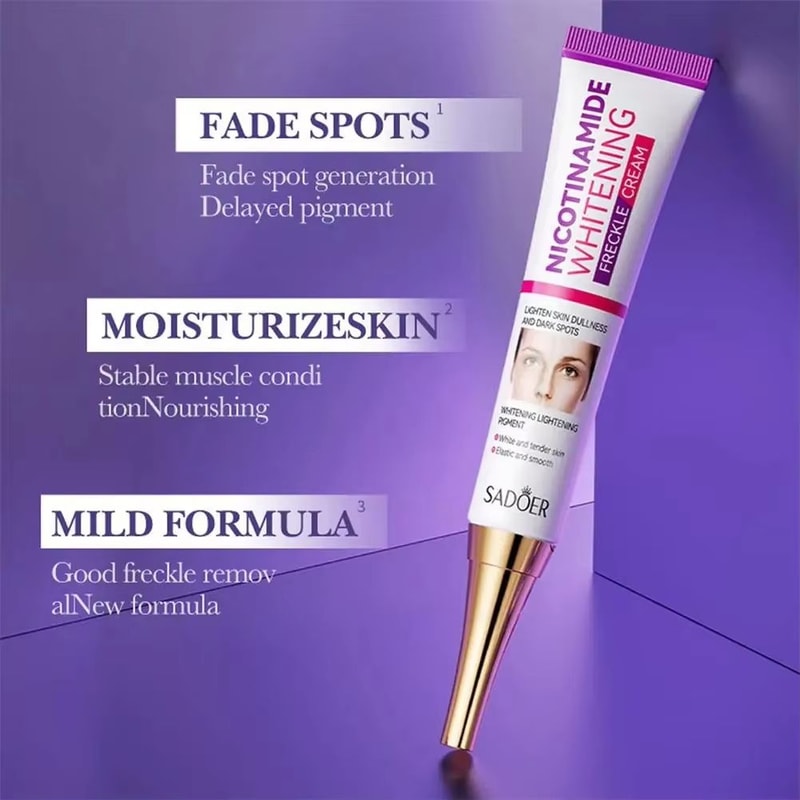 Nicotinamide Dark Spot Correcting Cream Brightening Moisturizing Freckle Fade Face Cream 4