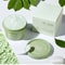 Green Tea Cleansing Mud Mask Deep Pore Oil Control And Blackhead Removing Face Mask 120g 5