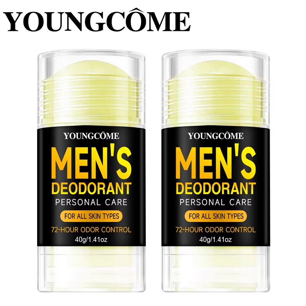Mens Sandalwood Deodorant Stick Long Lasting Anti Sweat Underarm Odor Protection 7
