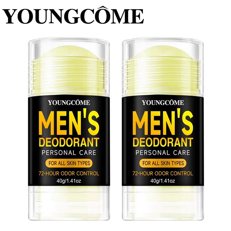 Mens Sandalwood Deodorant Stick Long Lasting Anti Sweat Underarm Odor Protection 7