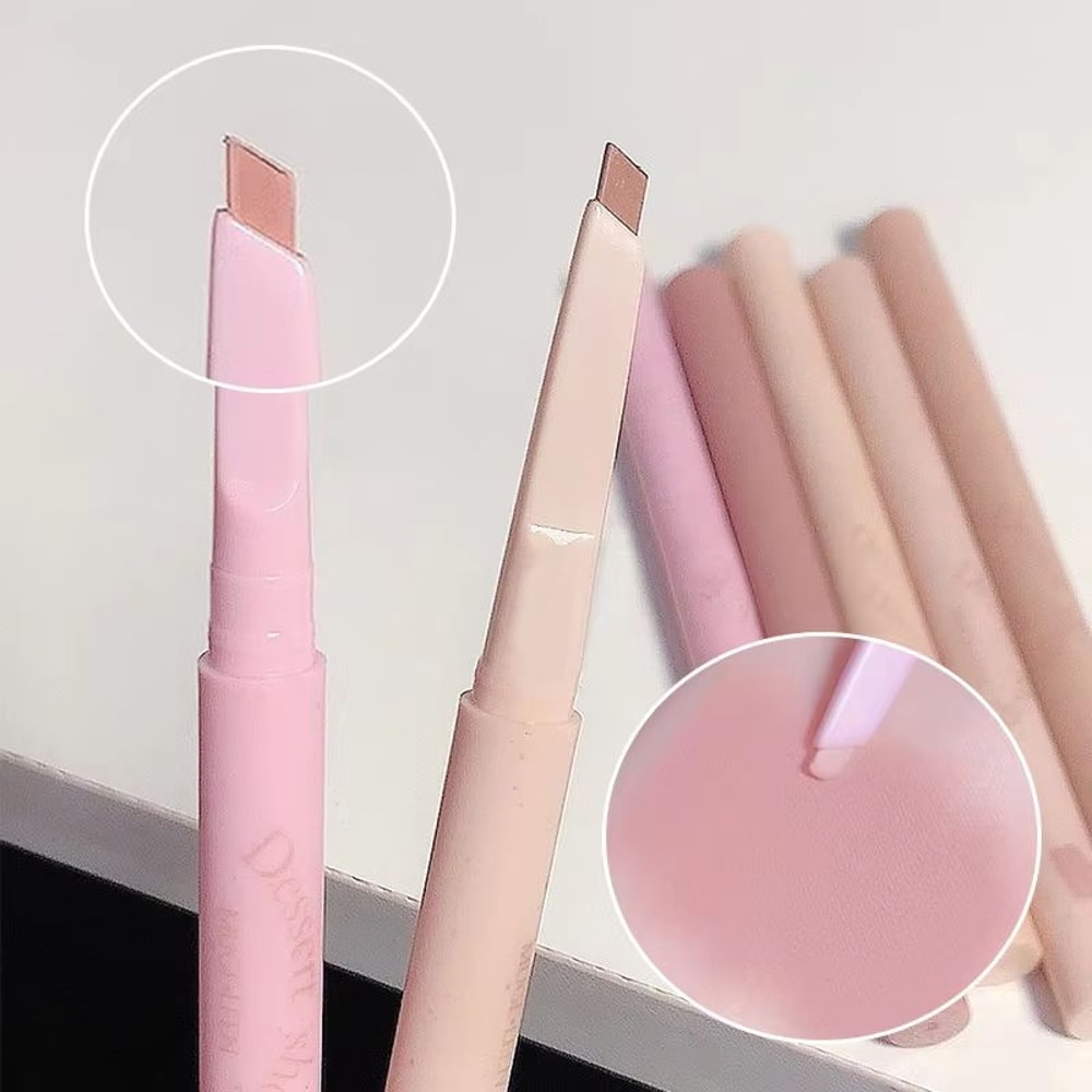 Dessert Automatic Lip Liner Waterproof Long Lasting Twist Up Lip Outline Pencil 3