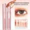 Gradient Two Color Eyeshadow Pen Waterproof Pearlescent Eyeshadow Stick Easy Blend Lazy Makeup 7
