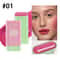Multi Use Blush Stick Waterproof Long Lasting Cream Blush Stick Moisturizing Cheek Lip Tint 7