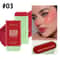 Multi Use Blush Stick Waterproof Long Lasting Cream Blush Stick Moisturizing Cheek Lip Tint 8