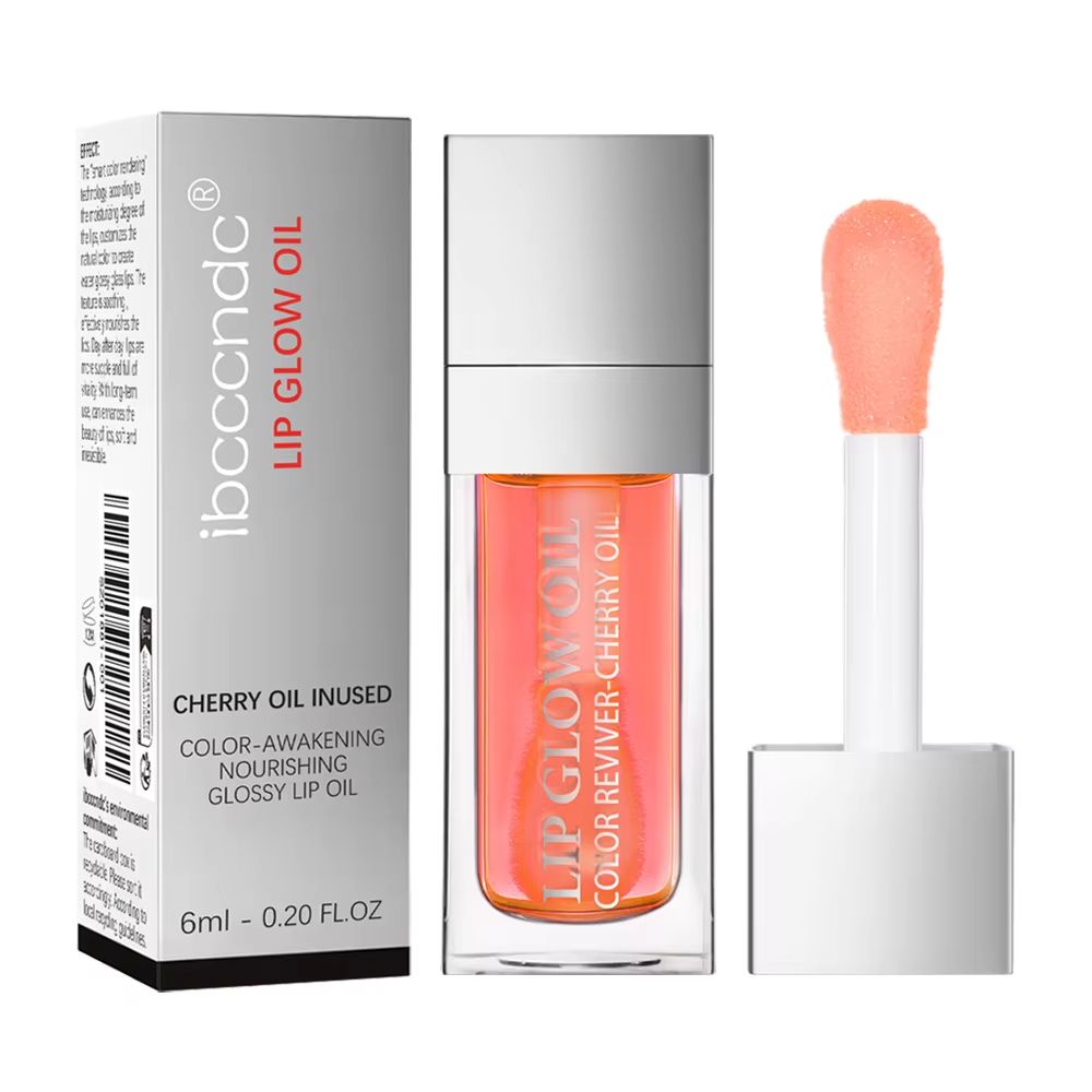 CrystalGlow Lip Oil Gloss Hydrating Plumping Lip Oil With Jelly Tint For Soft Glossy Lips 0