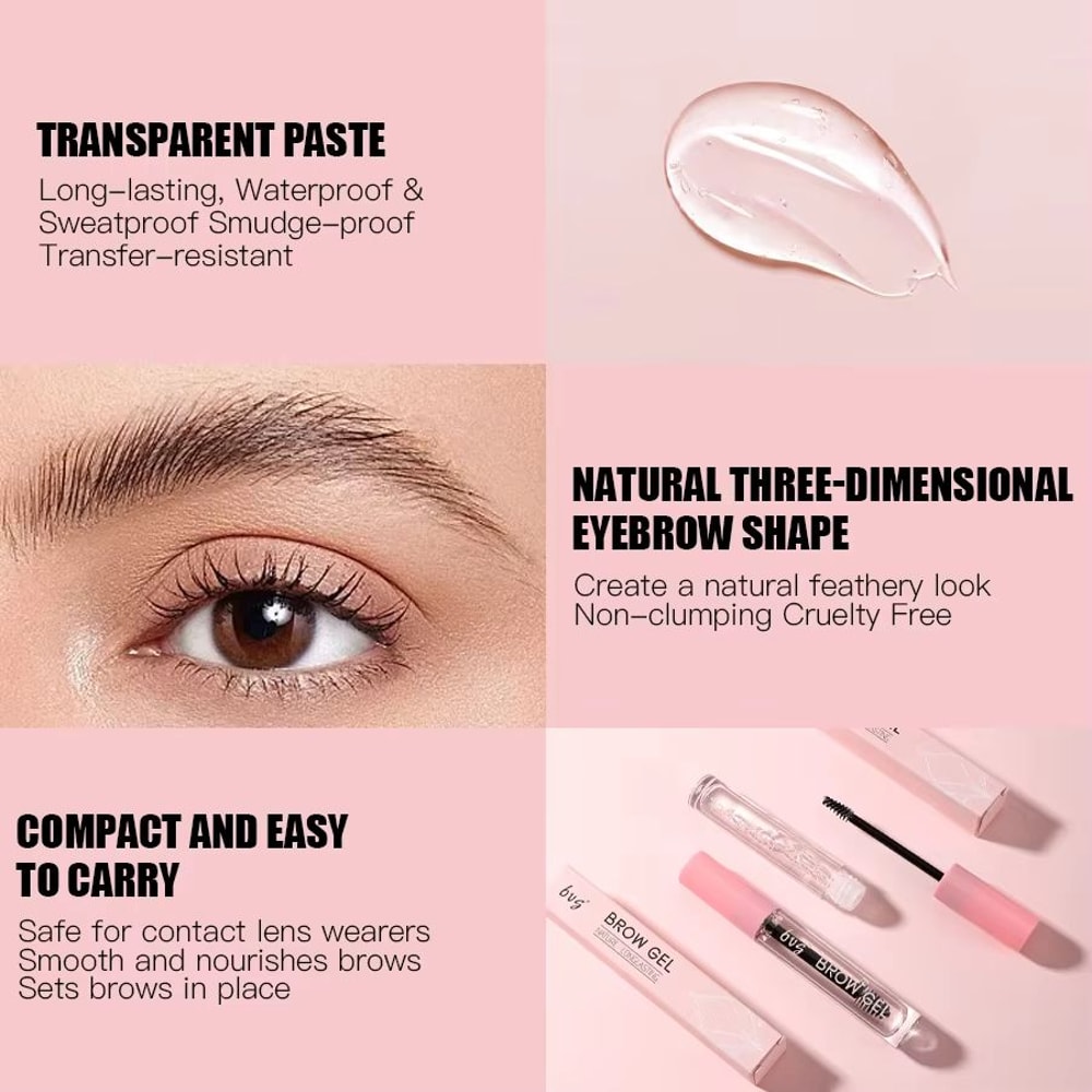 Waterproof Eyebrow Styling Cream Long Lasting Quick Dry Brow Styling Soap Natural Feathered Brow Fi 4