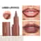 Lakerain Matte Lip Liner Crayon Waterproof Velvet Lip Contour Pencil Long Lasting Non Stick Lip Tin 1