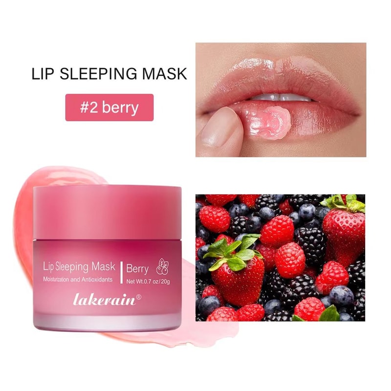 Overnight Moisturizing Lip Mask Repairing Lip Sleeping Mask 20g Deep Hydration Lip Care 8