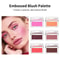 Soft Matte Blush Powder Waterproof Natural Cheek Tint Blush Long Lasting Face Brightening Rouge 3