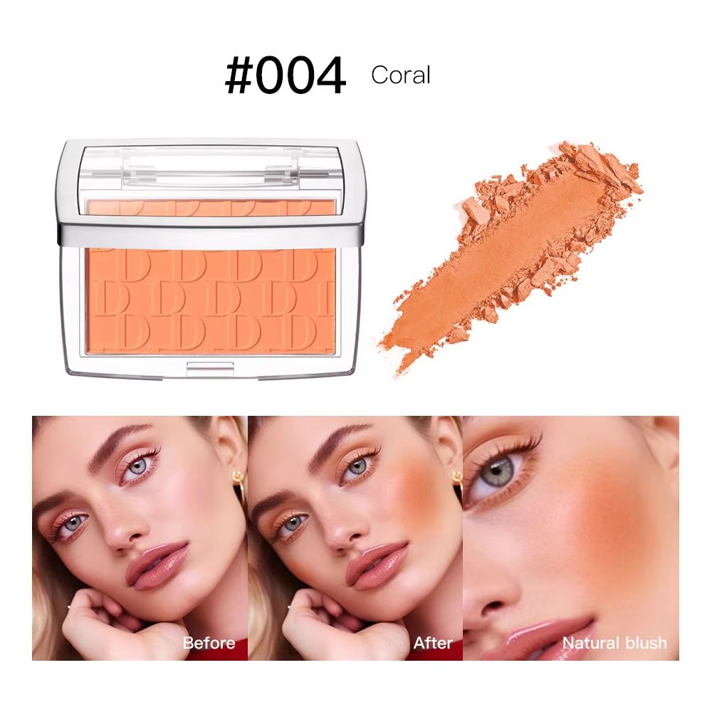 Soft Matte Blush Powder Waterproof Natural Cheek Tint Blush Long Lasting Face Brightening Rouge 8