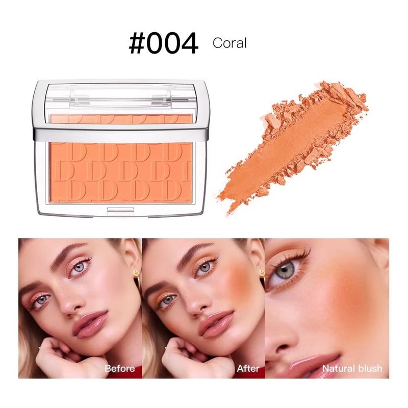 Soft Matte Blush Powder Waterproof Natural Cheek Tint Blush Long Lasting Face Brightening Rouge 8