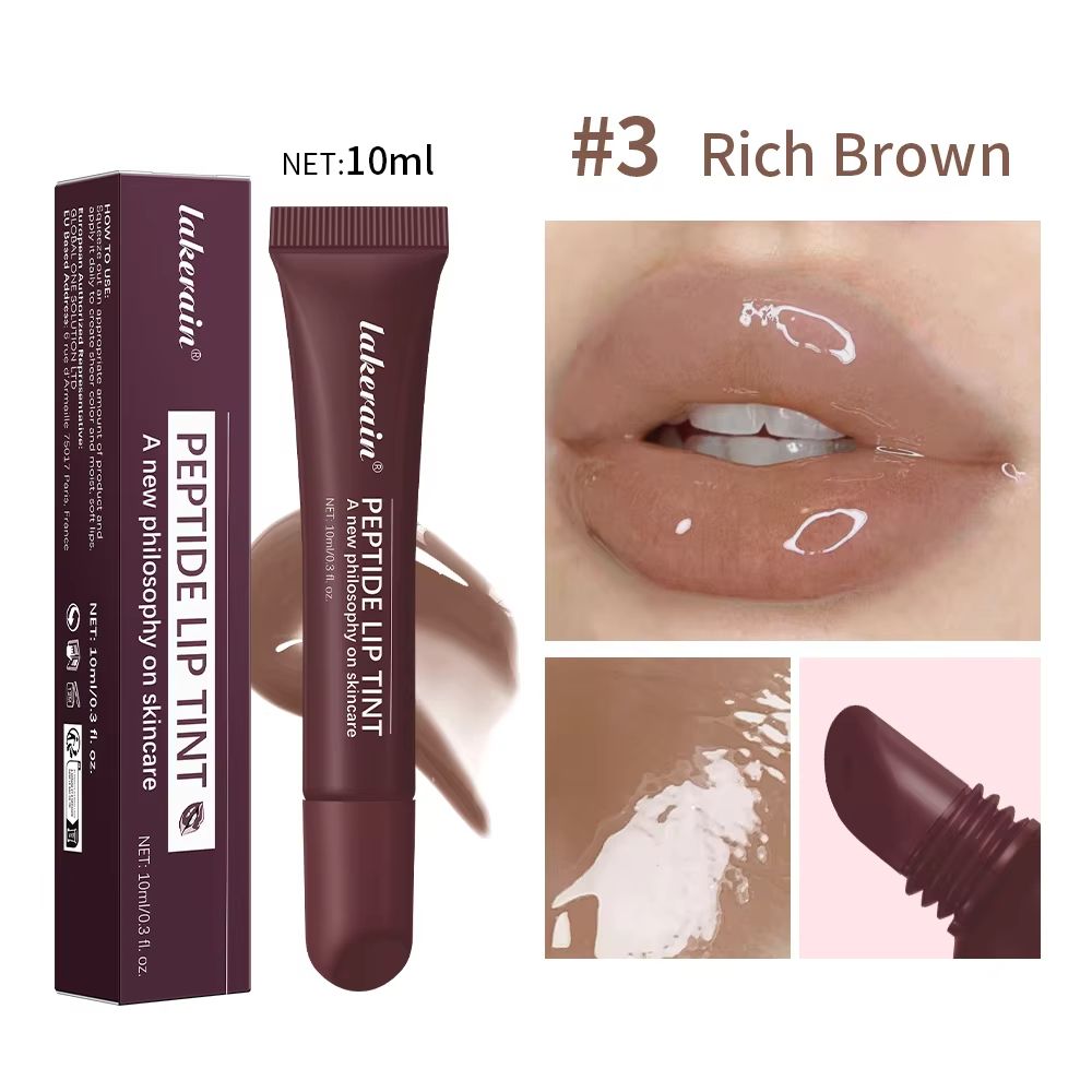 Phone Case Lip Gloss Set Long Lasting Transparent Lip Gloss Moisturizing Lip Glaze With Phone Case 9