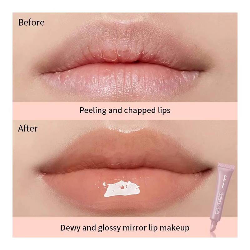 Phone Case Lip Gloss Set Long Lasting Transparent Lip Gloss Moisturizing Lip Glaze With Phone Case 4