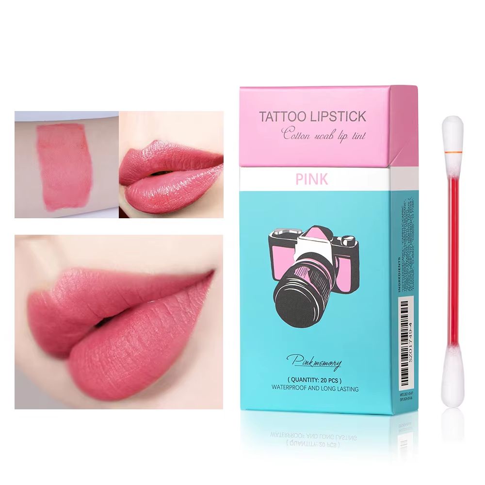 TattooTint Lip Stain Set Waterproof Lip Tattoo Stain Collection With 20 Long Lasting Lip Tint Appl 9