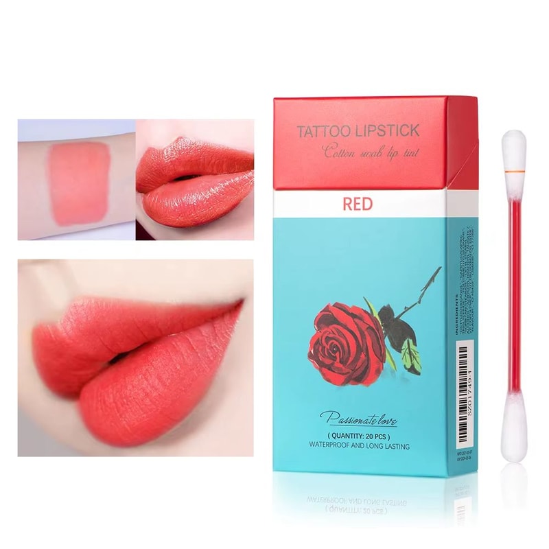 TattooTint Lip Stain Set Waterproof Lip Tattoo Stain Collection With 20 Long Lasting Lip Tint Appl 10