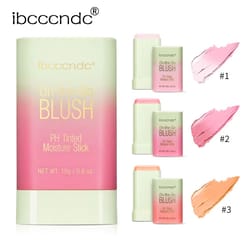3 in 1 temperature changing blush stick multi use lip and cheek tint stick hydrating color adapting makeup