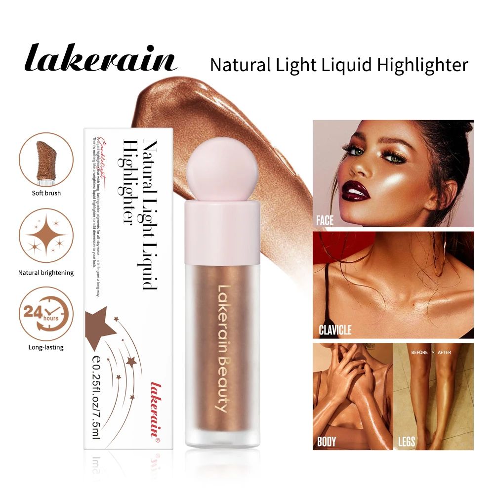 LumiSculpt Liquid Highlighter Bronzer 4 Shade Liquid Contour Highlighter For Radiant Glow And Face 1
