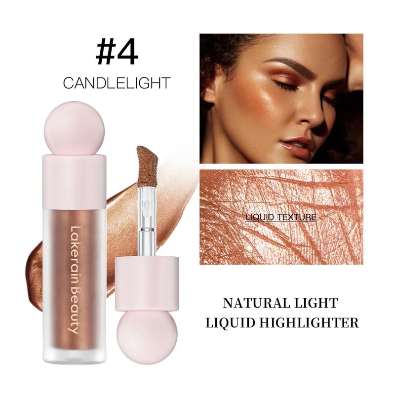 LumiSculpt Liquid Highlighter Bronzer 4 Shade Liquid Contour Highlighter For Radiant Glow And Face 6