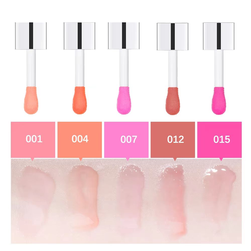 CrystalGlow Lip Oil Gloss Hydrating Plumping Lip Oil With Jelly Tint 6ml 5