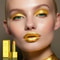 GoldenGlam Metallic Gold Lipstick Waterproof Shimmer Gold Lipstick With Long Lasting Glitter Finis 1
