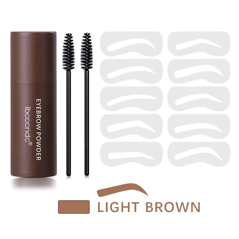 BrowPerfect Eyebrow Stamp Kit Waterproof Brow Stamp Shaping Kit With Natural Eyebrow Stamp Powder 2