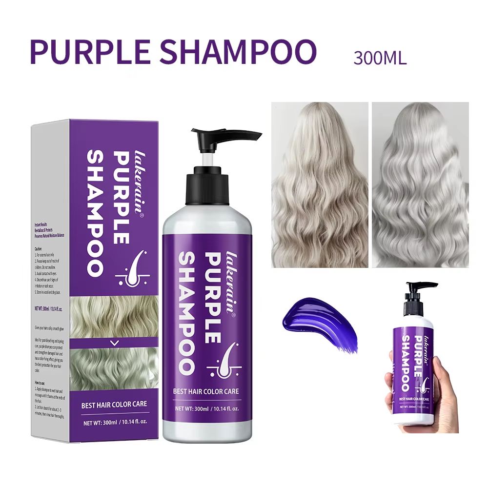 SilverTone Purple Hair Dye Shampoo Color Correcting Purple Shampoo For Gray Hair With Anti Yellow 6