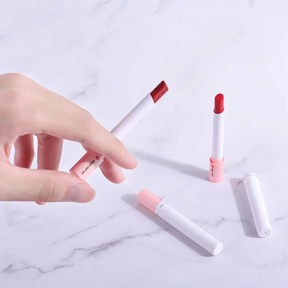 4 Color Matte Lipstick Set Waterproof Long Lasting Lip Tint Kit Non Stick Velvet Lip Color Collecti 4