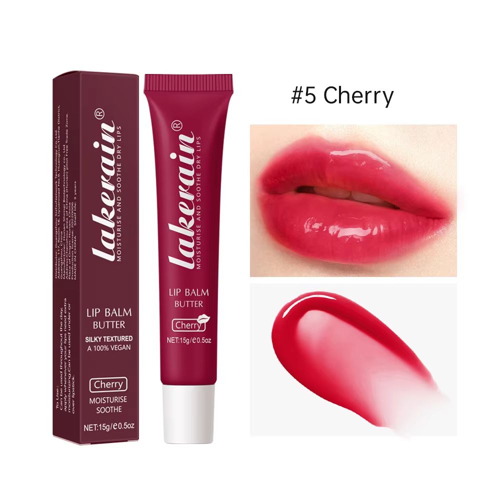 Crystal Lip Balm Butter Hydrating Jelly Lip Gloss Oil Moisturizing Lip Tint Shine Balm 10
