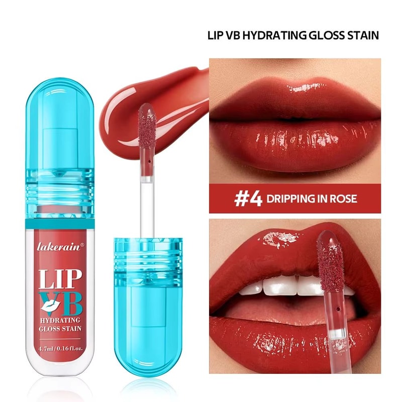 HydraGloss Hydrating Lip Gloss Stain Long Lasting Hydrating Lip Stain With 12HR Moisture And Gloss 11