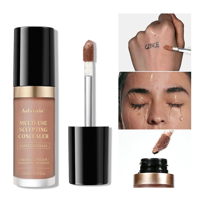 Flawless Multi Use Concealer Cream Long Lasting Foundation Concealer Hydrating Oil Free Contour Hi 3