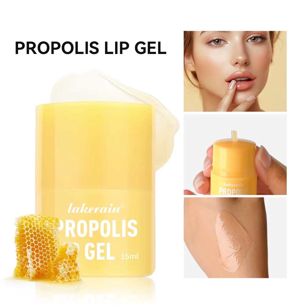 HoneyGlow Hydrating Lip Balm Mask Long Lasting Honey Lip Balm With Propolis Lip Mask Moisture Car 0