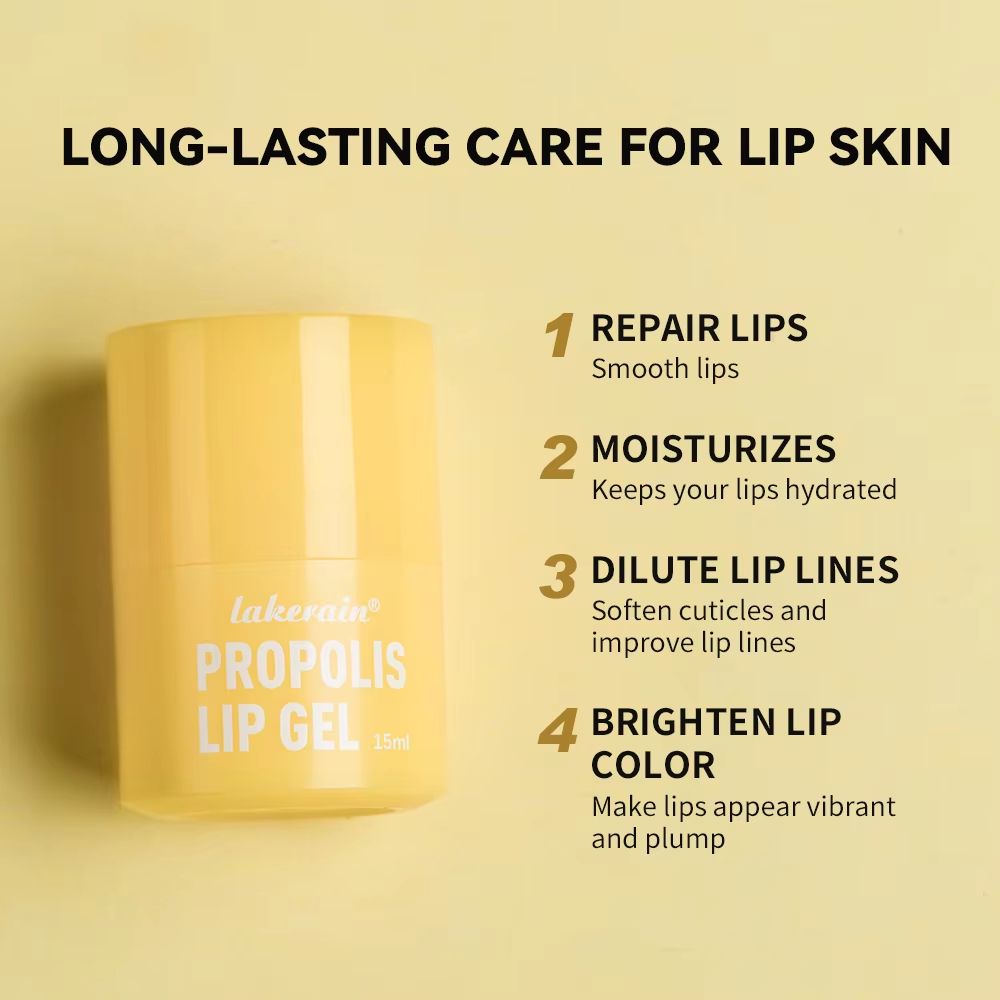 HoneyGlow Hydrating Lip Balm Mask Long Lasting Honey Lip Balm With Propolis Lip Mask Moisture Car 3