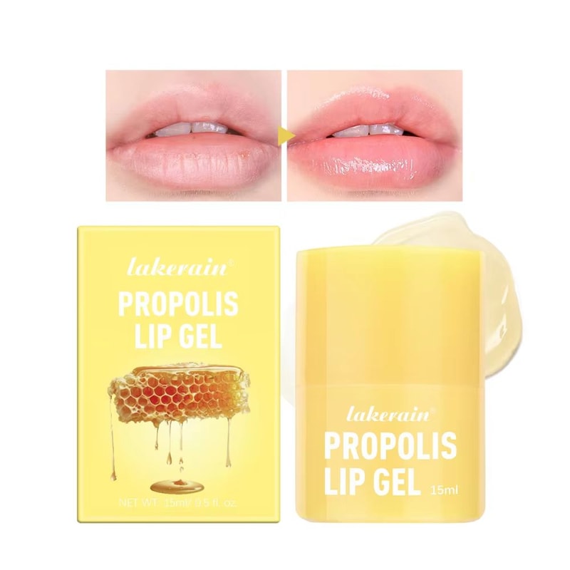HoneyGlow Hydrating Lip Balm Mask Long Lasting Honey Lip Balm With Propolis Lip Mask Moisture Car 5