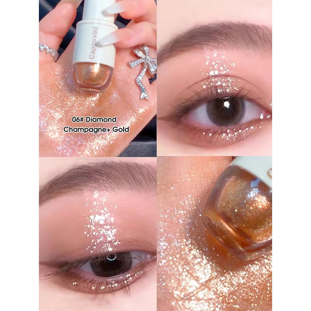 StarGleam Liquid Glitter Eyeshadow Pearlescent Liquid Glitter Eyeshadow With High Gloss Shimmer Li 9