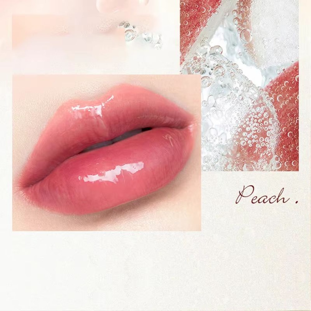 Kawaii Honey Peach Lip Oil Hydrating Lip Plumper Tint Serum 5ml 2