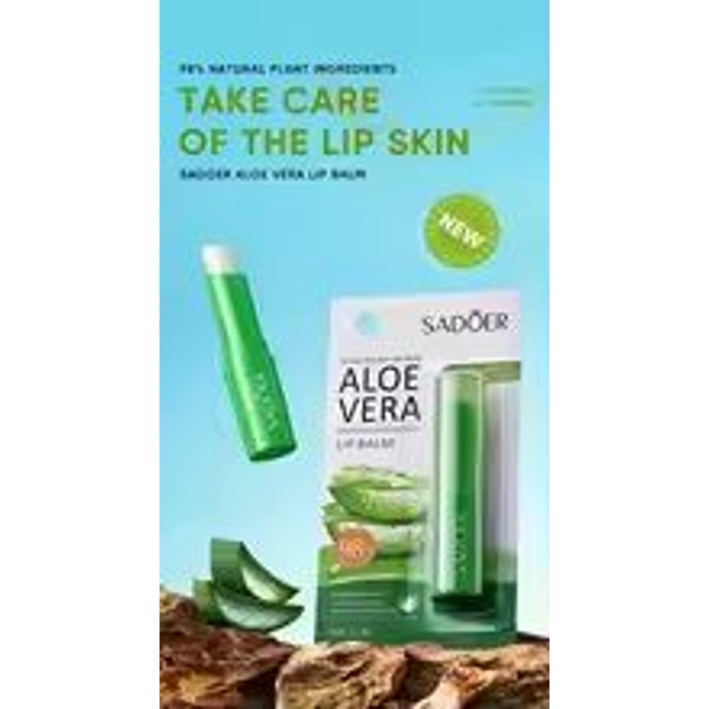 Aloe Lip Balm Hydrating Moisturizing Lip Repair Stick For Dry Cracked Lips 5