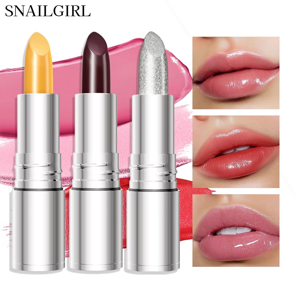 Temperature Color Changing Lipstick Glitter Waterproof Lip Tint Velvet Matte Lip Color 0